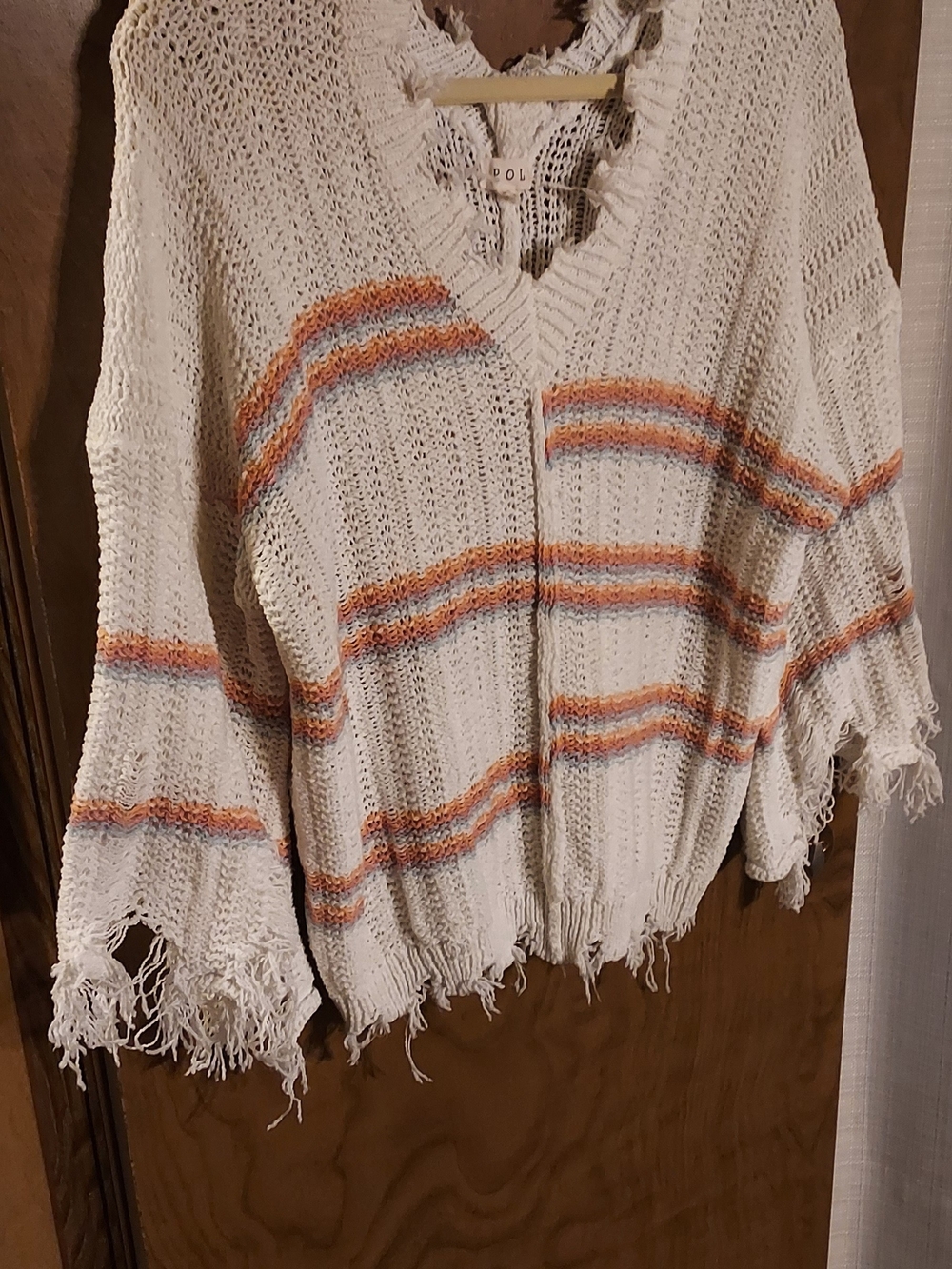 POL Fall Distressed Sweater - Picture 5 of 6